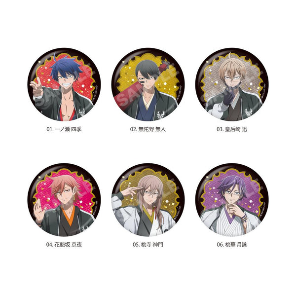 『桃源暗鬼』スカジャン×着物ver. 缶バッジ /01 全6種【BOX】
