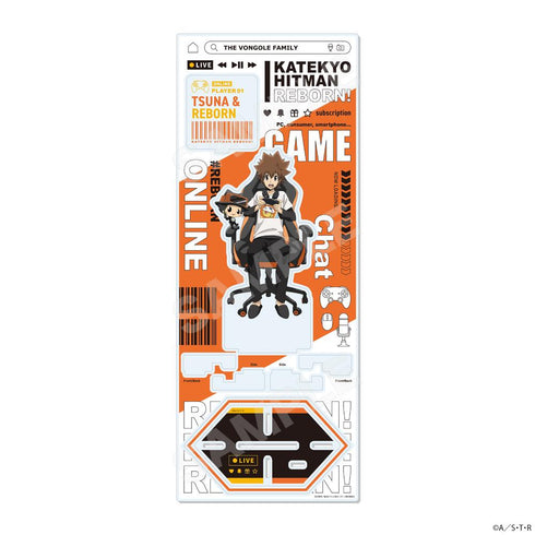 『家庭教師ヒットマンREBORN!』アクリルスタンド(L) 01 沢田綱吉&リボーン