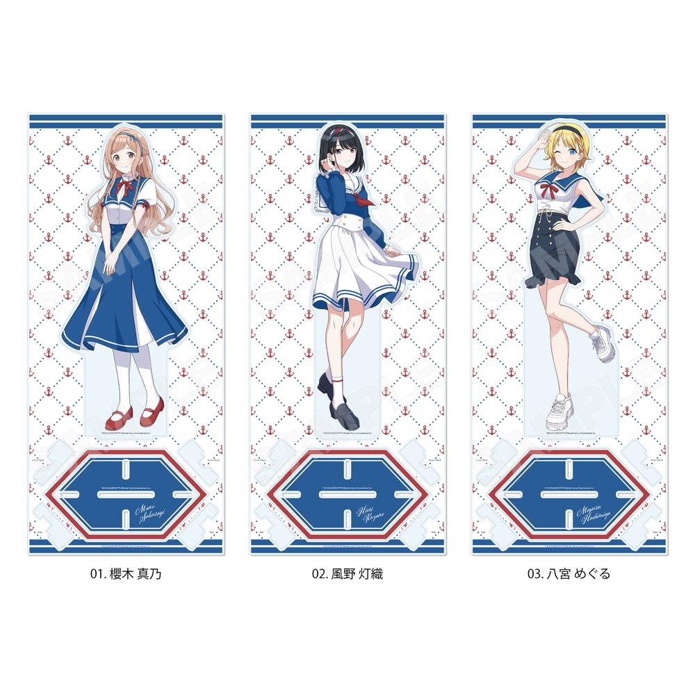 櫻木真乃　パラレルマリンルックver. トール アクリルスタンド アイドルマスター シャイニーカラーズ』パラレルマリンルックver