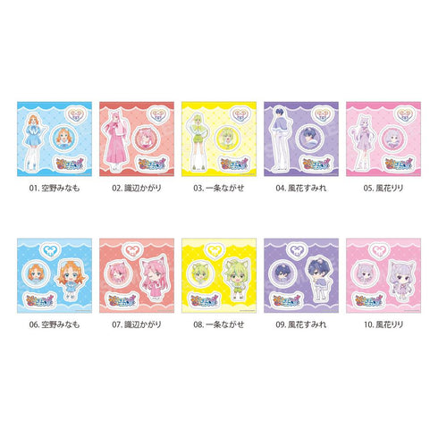 『プリンセッション・オーケストラ』ケモ耳ver. ステッカー /01 全10種【BOX】