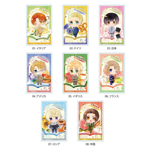 『ヘタリア World☆Stars』キャラでるアート クリアカード 01【BOX】