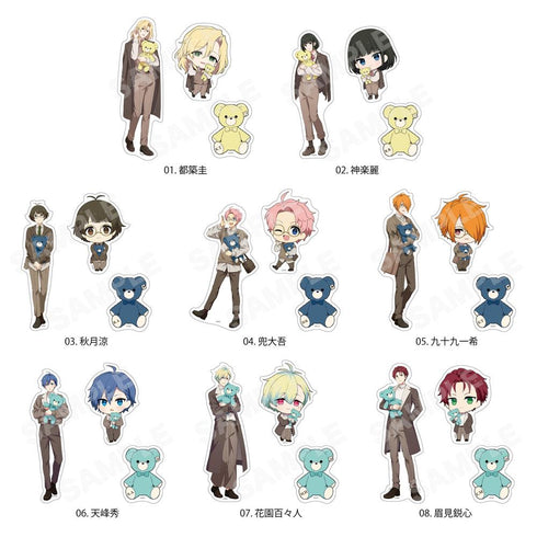 『アイドルマスター SideM』Teddy's Collection ステッカー(3枚セット) /08 眉見鋭心