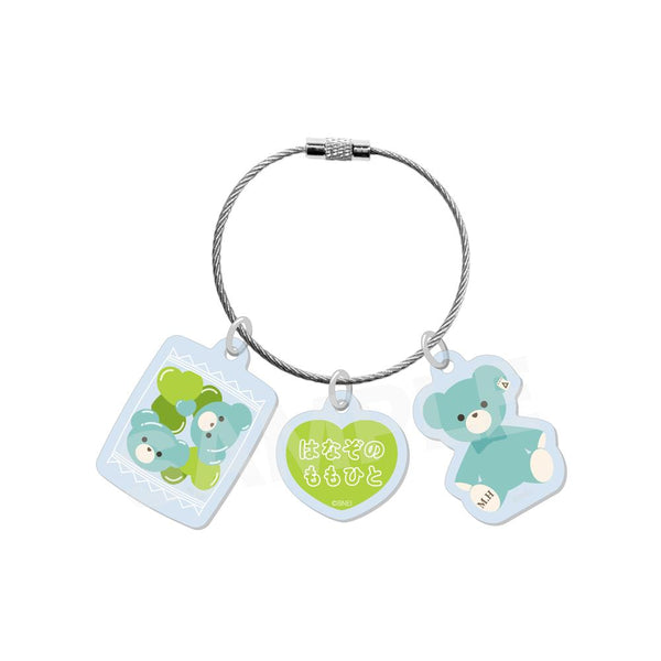 "The Idolmaster SideM" Teddy's Collection Triple-Strand Acrylic Charm /07 Momohito Hanazono