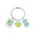 "The Idolmaster SideM" Teddy's Collection Triple-Strand Acrylic Charm /07 Momohito Hanazono