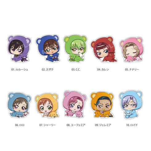 『コードギアス 反逆のルルーシュ』ばぶme ステッカー /10 ロイド