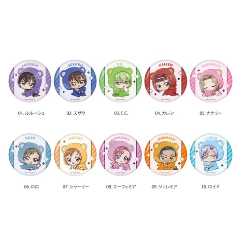 『コードギアス 反逆のルルーシュ』ばぶme 缶バッジ /01 全10種【BOX】