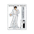 "Attack on Titan" Black & White Ver. Acrylic Stand /03 Eren (White)
