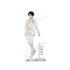 "Attack on Titan" Black & White Ver. Acrylic Stand /04 Levi (White)