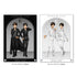 "Attack on Titan" Black & White Ver. Acrylic Board /02 Eren & Levi (White)