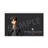 "Attack on Titan" Black & White Ver. Clear Pouch /01 Eren (Black)