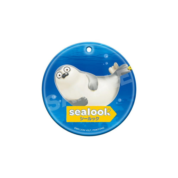 "SEALOOK" Clear Soft Key Chain / 03 Humpback Seal