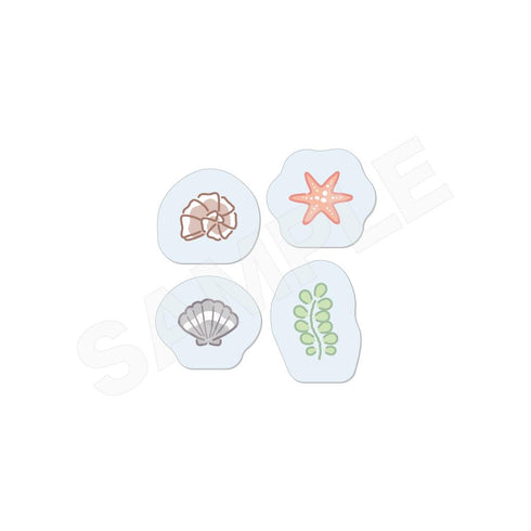 "SEALOOK" Crinkle Acrylic Keychain /01 Sea Creatures
