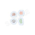 "SEALOOK" Crinkle Acrylic Keychain /01 Sea Creatures