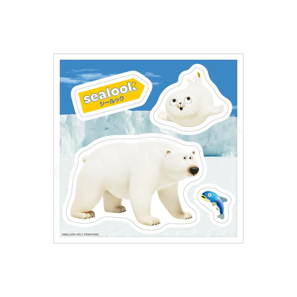 "SEALOOK" Sticker /05 Baby Seal, Polar Bear, Herring