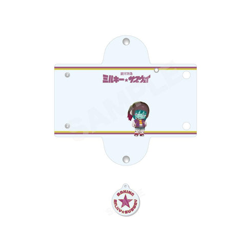 『銀河特急 ミルキー☆サブウェイ』チャーム付きクリアマルチケース 02 マキナ