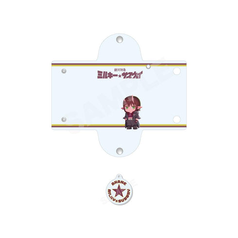 『銀河特急 ミルキー☆サブウェイ』チャーム付きクリアマルチケース 04 アカネ