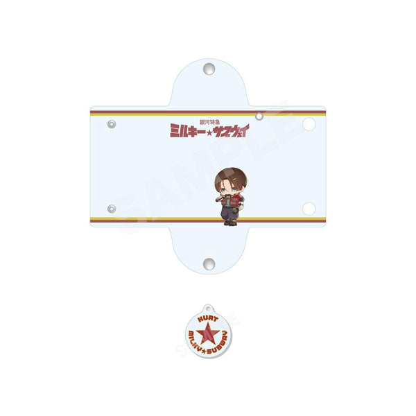 『銀河特急 ミルキー☆サブウェイ』チャーム付きクリアマルチケース 06 カート