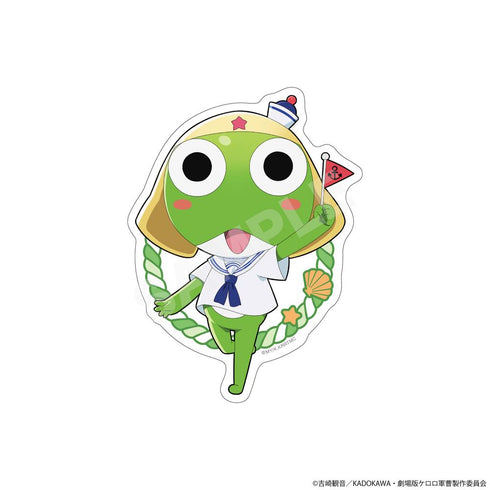 《克羅羅軍曹》外出海洋風版 貼紙 /01 克羅羅