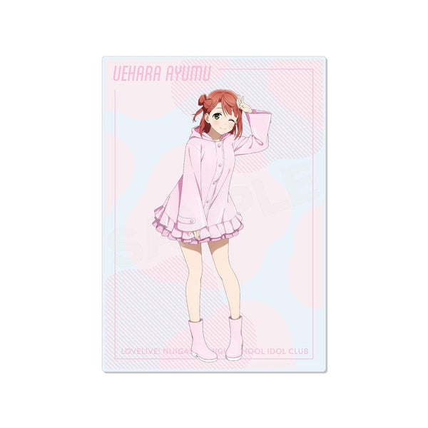 『ラブライブ!虹ヶ咲学園スクールアイドル同好会』レインコートver. アクリルボード /B 上原 歩夢