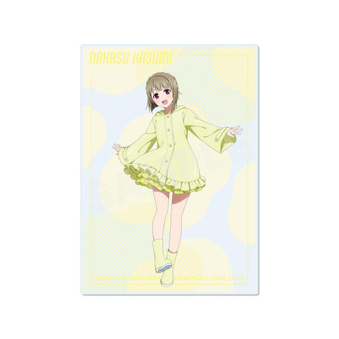 『ラブライブ!虹ヶ咲学園スクールアイドル同好会』レインコートver. アクリルボード /C 中須 かすみ