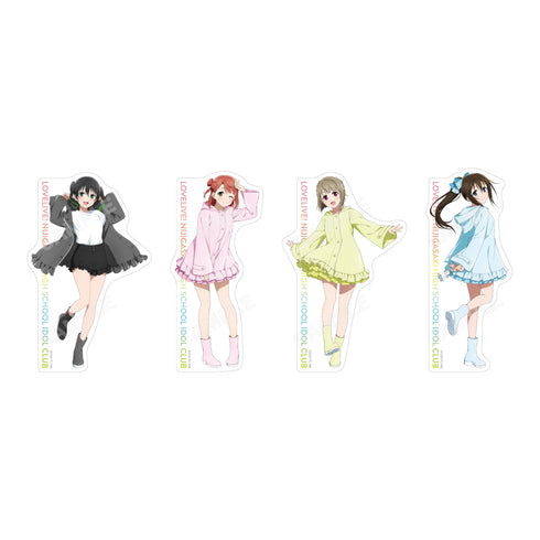 『ラブライブ!虹ヶ咲学園スクールアイドル同好会』レインコートver. ステッカー /A 全13種【BOX】