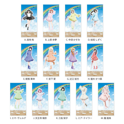 『ラブライブ!虹ヶ咲学園スクールアイドル同好会』レインコートver. 背景付きアクスタ /H 優木 せつ菜
