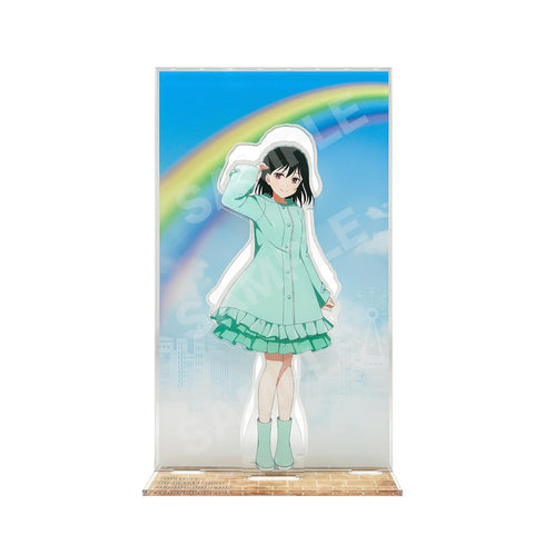 『ラブライブ!虹ヶ咲学園スクールアイドル同好会』レインコートver. 背景付きアクスタ /K 三船 栞子