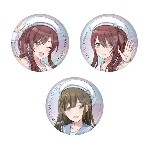 『アイドルマスター シャイニーカラーズ』パステルマリンルックver. ホログラム缶バッジ /01 全5種【BOX】