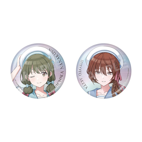 『アイドルマスター シャイニーカラーズ』パステルマリンルックver. ホログラム缶バッジ /01 全5種【BOX】