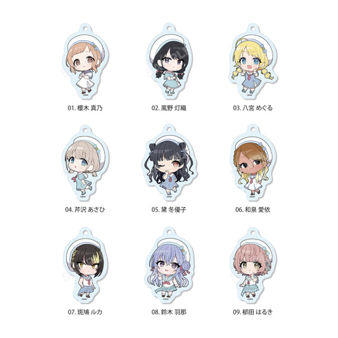 『アイドルマスター シャイニーカラーズ』パステルマリンルックver. めじるしアクリルチャーム /01 BOXA 全9種