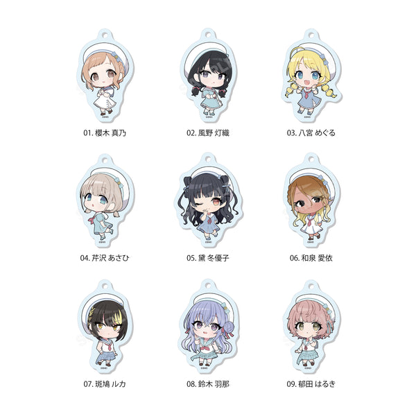 『アイドルマスター シャイニーカラーズ』パステルマリンルックver. めじるしアクリルチャーム /01 BOXA 全9種