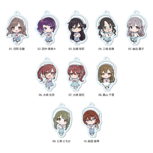 『アイドルマスター シャイニーカラーズ』パステルマリンルックver. めじるしアクリルチャーム /02 BOXB 全10種
