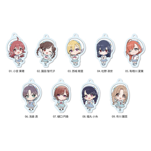 《偶像大师 Shiny Colors》柔和海洋风ver. 标记亚克力挂件 /03 BOXC 全9种