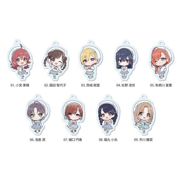 《偶像大师 Shiny Colors》柔和海洋风ver. 标记亚克力挂件 /03 BOXC 全9种