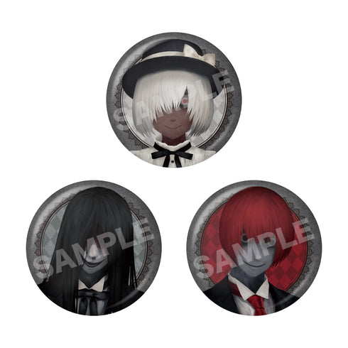 『文字化化』執事ver. 缶バッジ /01 全6種【BOX】