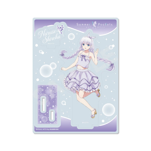 《Summer Pockets》格子圖案版 壓克力立牌 /01 鳴瀨 白葉