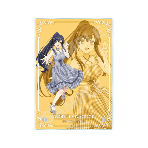"Summer Pockets" Gingham Check Ver. Acrylic Board -Technique- /03 Hisashima O