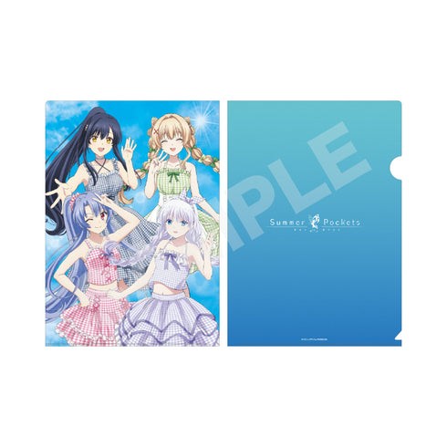 『Summer Pockets』ギンガムチェックver. クリアファイル /05 集合