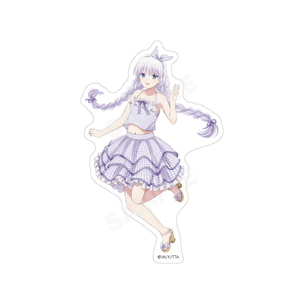 『Summer Pockets』ギンガムチェックver. ステッカー /01 鳴瀬 しろは