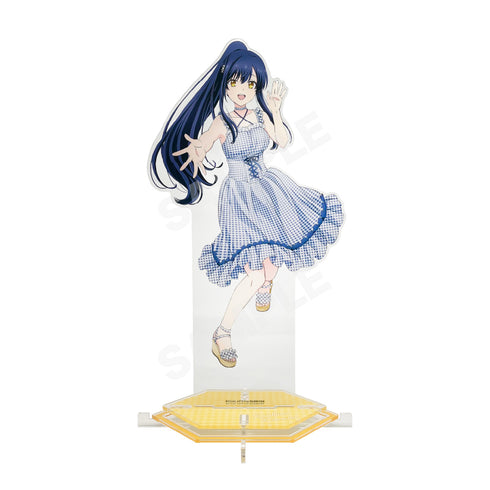 "Summer Pockets" Gingham Check Ver. Tall Acrylic Stand /03 Hisashima O