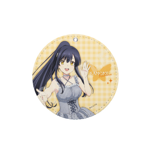 『Summer Pockets』ギンガムチェックver. レザーコースターキーホルダー /03 久島 鴎