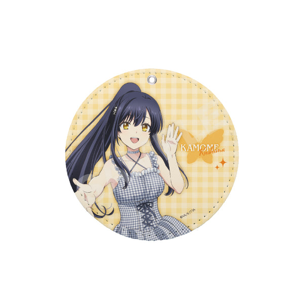 『Summer Pockets』ギンガムチェックver. レザーコースターキーホルダー /03 久島 鴎