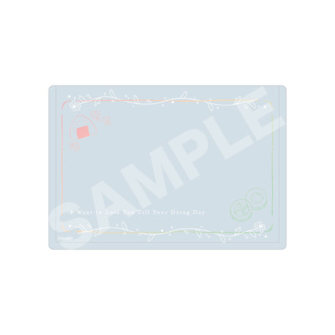 "I Want to Be in Love Until You Die" Rigid Card Case /01 Sheena Mimi