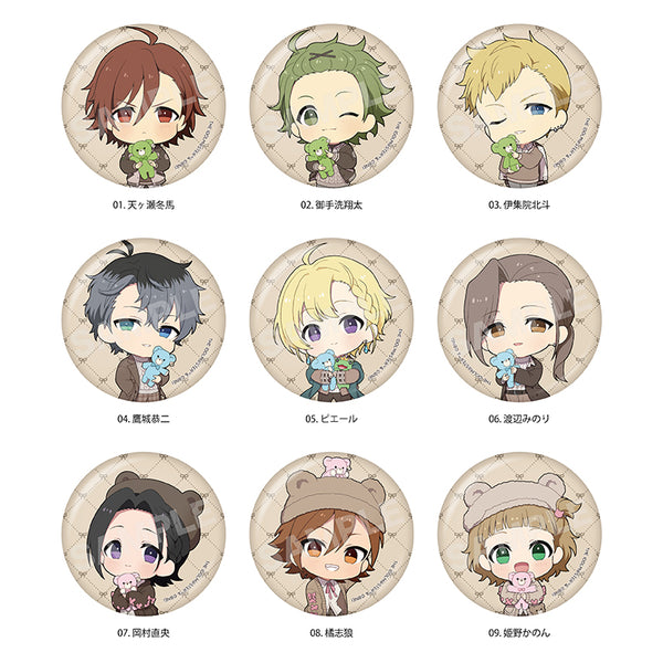 《偶像大师 SideM》Teddy's Collection II 徽章 /01 共9种(迷你角色)【套装】
