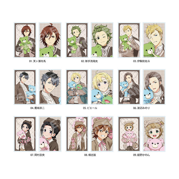 《偶像大師 SideM》Teddy's Collection II 透明卡(2張組) /01 共9種【BOX】