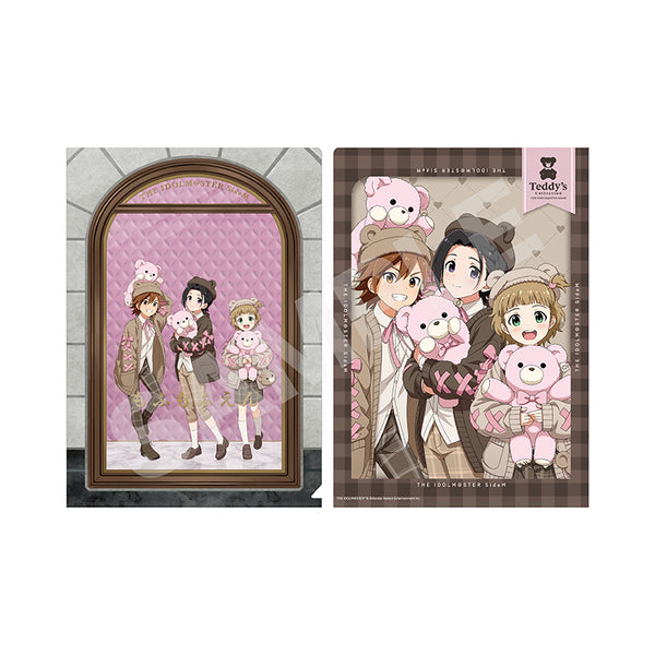 "The Idolmaster SideM" Teddy's Collection II Clear File /03 Mofumofu-en