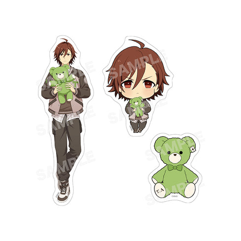 《偶像大師 SideM》Teddy's Collection II 貼紙(3張組)/01 天瀨冬馬