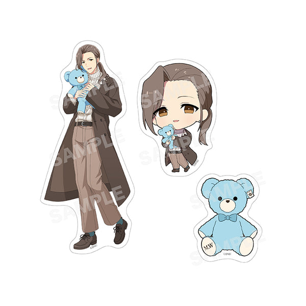 "The Idolmaster SideM" Teddy's Collection II Stickers (Set of 3)/06 Minori Watanabe