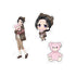 "The Idolmaster SideM" Teddy's Collection II Stickers (Set of 3)/07 Nao Okamura