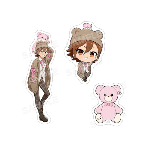 『アイドルマスター SideM』Teddy's Collection II ステッカー(3枚セット)/08 橘志狼